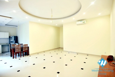 Cheap spacious one bedroom apartment for lease on Au Co street, Tay Ho, Hanoi